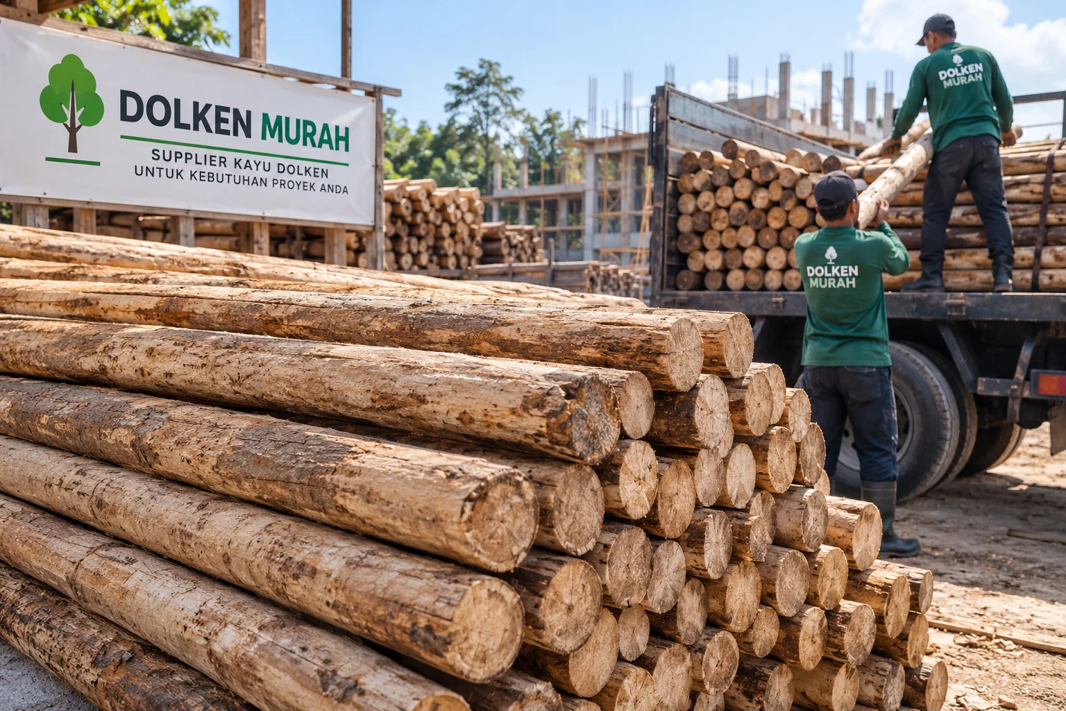 Harga Kayu Dolken Terbaru, Cek Ukuran & Pesan Sekarang