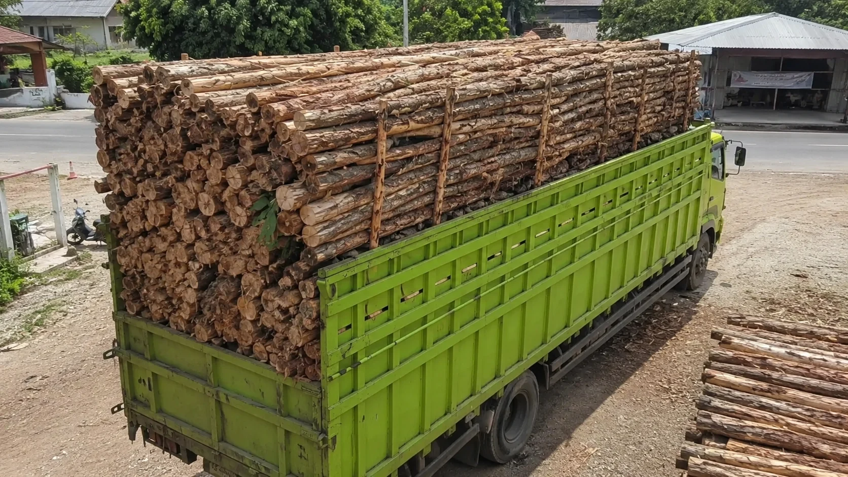 Harga Kayu Dolken per Batang, Ukuran & Cara Pesan