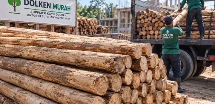 Harga Kayu Dolken Terbaru, Cek Ukuran & Pesan Sekarang